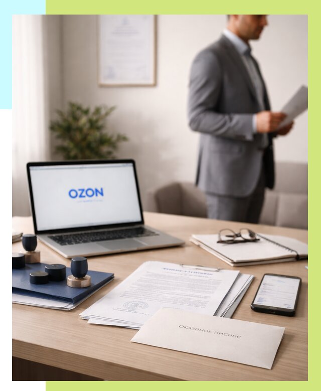 Отказное письмо для Ozon в Сорочинске от 3615 р. | Сертэкс